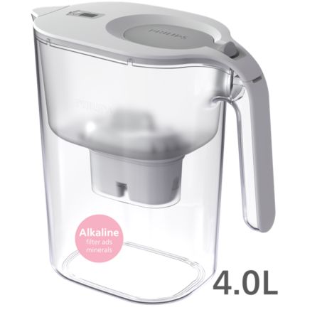AWP2938WHTA1/79 COLES supermarkets Exclusive Water Jug XXL 4.0L with Alkaline filter