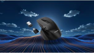 USB-C&USB-A Dual Dongle&Bluetooth Connection