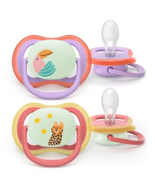 Avent Dark Philips Pacifier - Ultra Air Nighttime - Scf376/33