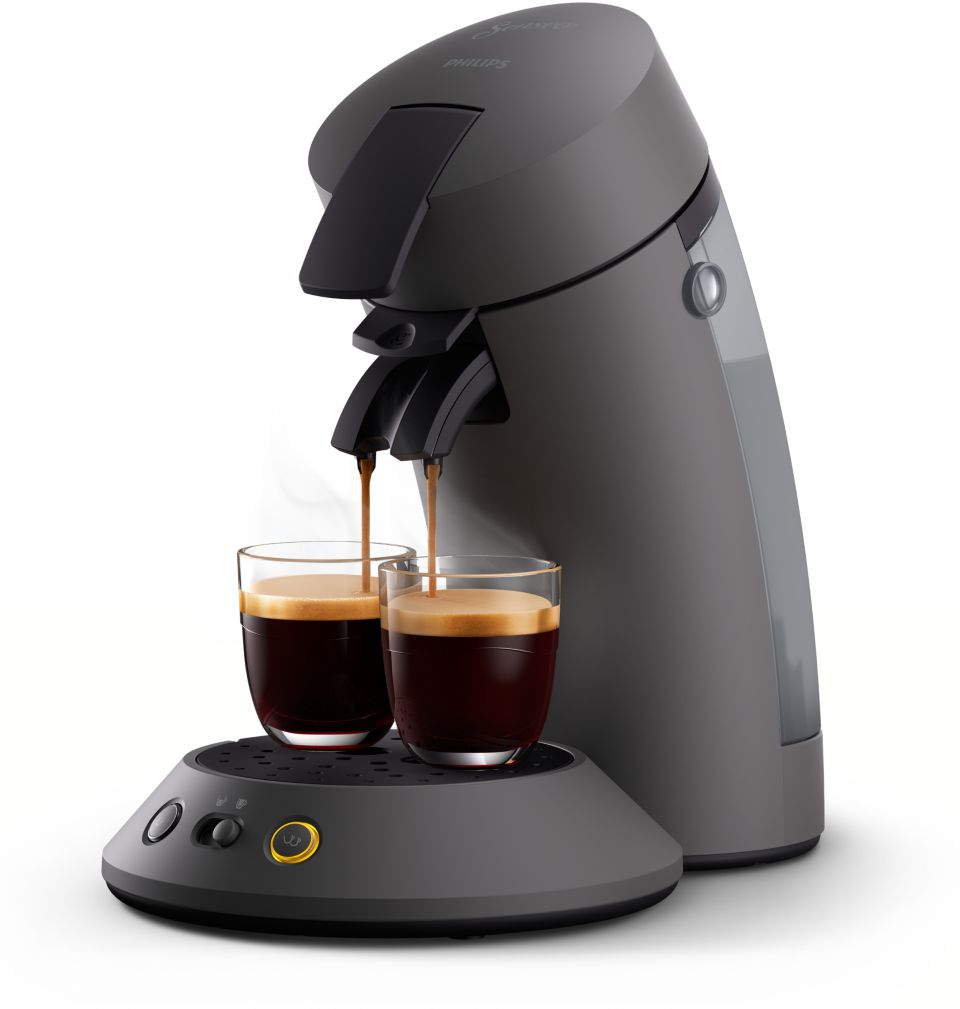 Enjoy delicious black coffee - Long or Intense