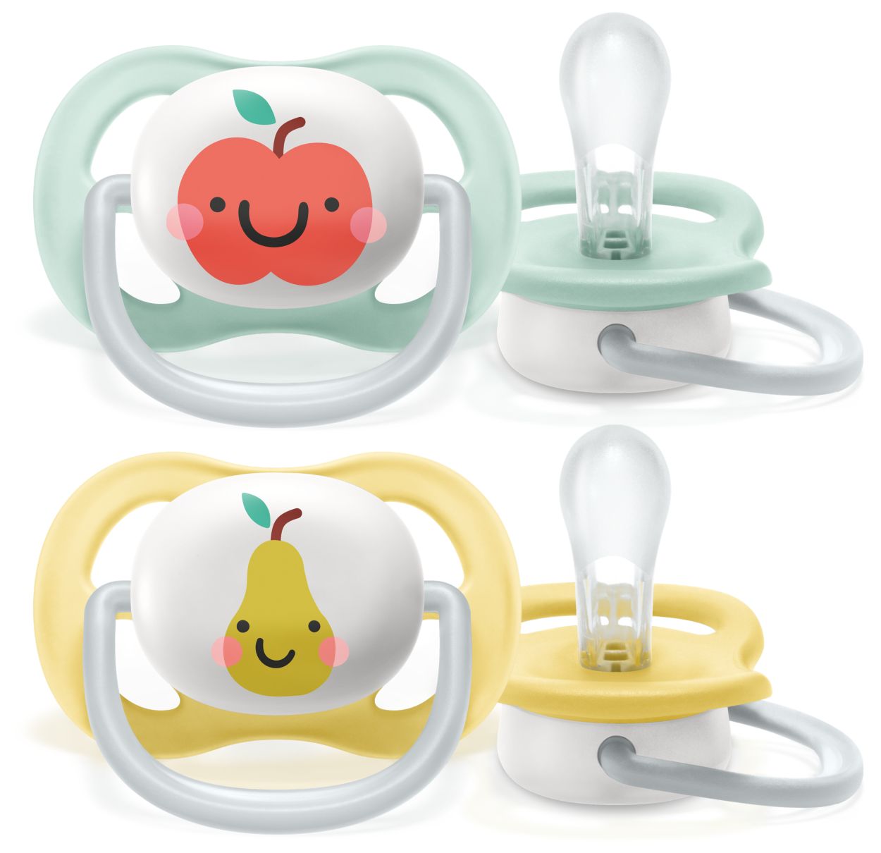 A light, breathable pacifier