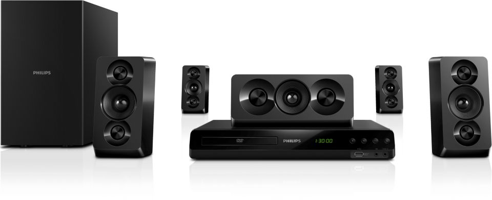 Powerful cinematic surround sound with deep sound