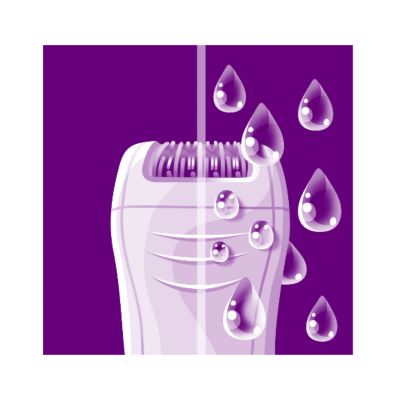 Märg- ja kuivkasutuseks, saab kasutada ka duši all