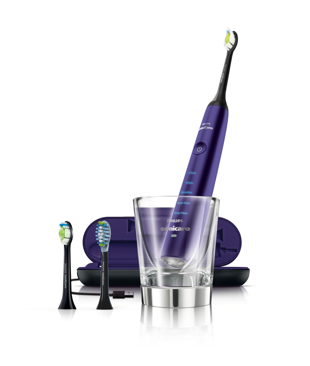 DiamondClean Sonic Electric Toothbrush HX9372/10 | Philips