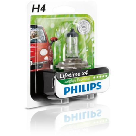 12342LLECOB1 LongLife EcoVision car headlight bulb