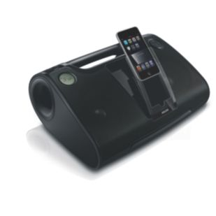 DC185 docking entertainment system