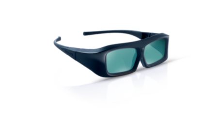Extra set of Active 3D glasses for more family members*