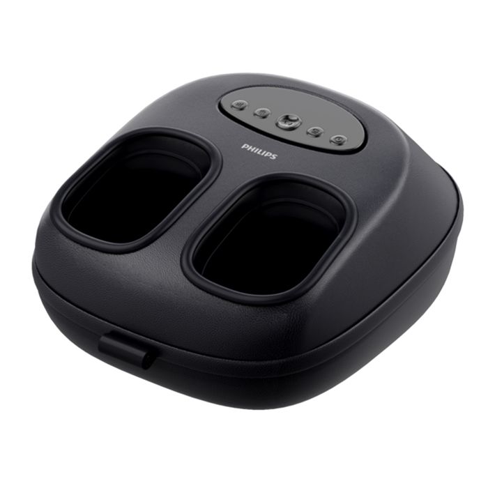 Massaggiatore piedi con digitopressione e compressione riscaldata