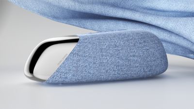 Tela para altavoz Kvadrat. Diseñada para dejar pasar el sonido