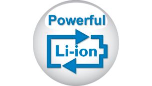 Tehnologie fără fir cu bateria puternică Li-ion de 7,2 V