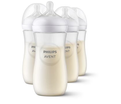 Philips Avent Natural Response Silicone Nipple Med Flow 4, 3M+, 2