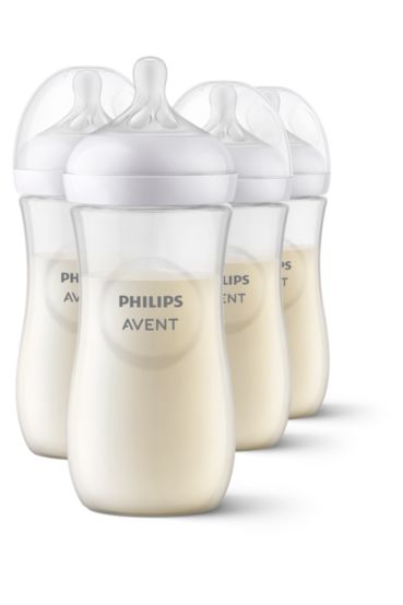 Philips Avent Natural Response 3.0 Baby Bottle 4 OZ 125 ml - Airvent free