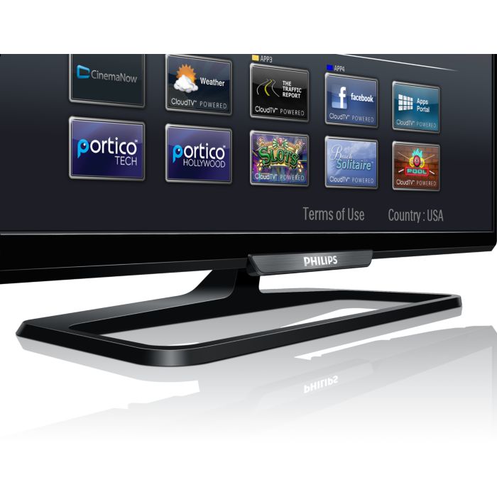 4000 series LED-LCD TV 43PFL4909/F7 | Philips