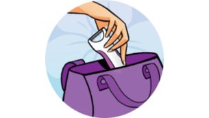 Funciona à pilha para que você possa transportá-lo para qualquer lugar
