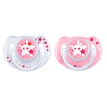 Nighttime Pacifier 6-18m, 2 pack