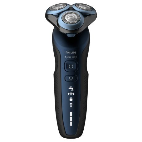 S6550/05 Shaver series 6000 飞利浦6000系列干湿两用电动剃须刀