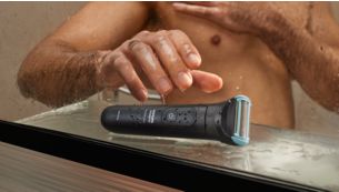 100% showerproof for convenient grooming, wet or dry