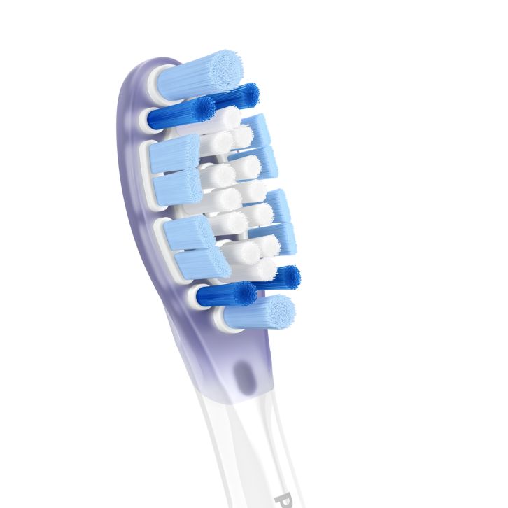 The brush head for healthier gums