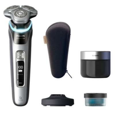 Philips Philips i9000 Prestige Wet&Dry elektrisch scheerapparaat met SkinIQ XP9204/30 aanbieding