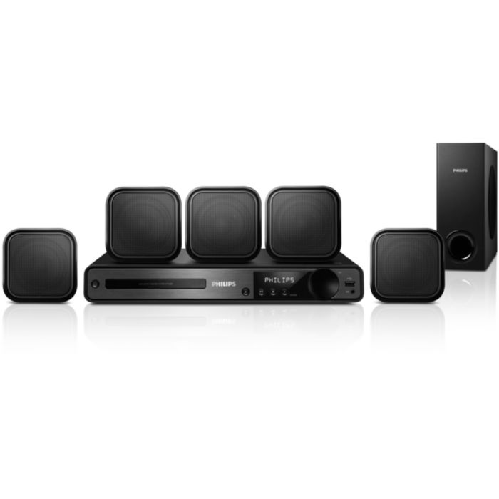 Spectacular surround sound with superb clarity