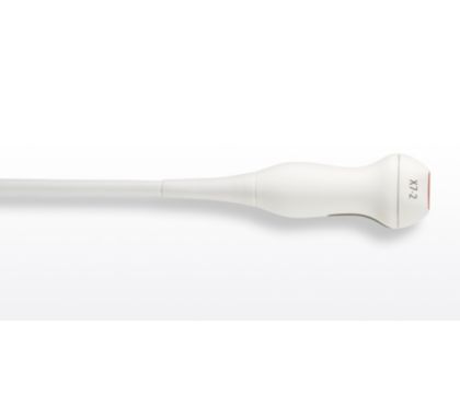 Фотография стандартного датчика Philips X7-2 с матрицей xMATRIX и технологией кристаллов PureWave