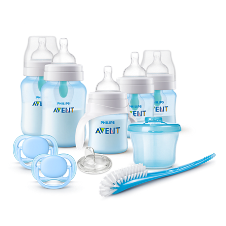 SCD393/05 Philips Avent Anti-colic Bottle with AirFree vent Gift Set