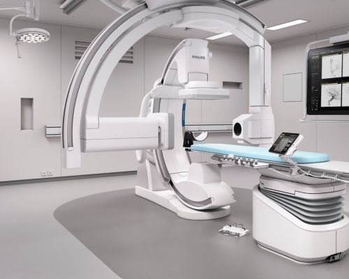 Azurion Biplane 20/15 Neurology Exam Room FlexVision