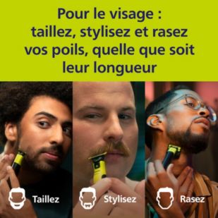 Lame De Rechange ORIGINALE Philips OneBlade 360 - Pack 1 Lame - Pour Rasoir OneBlade