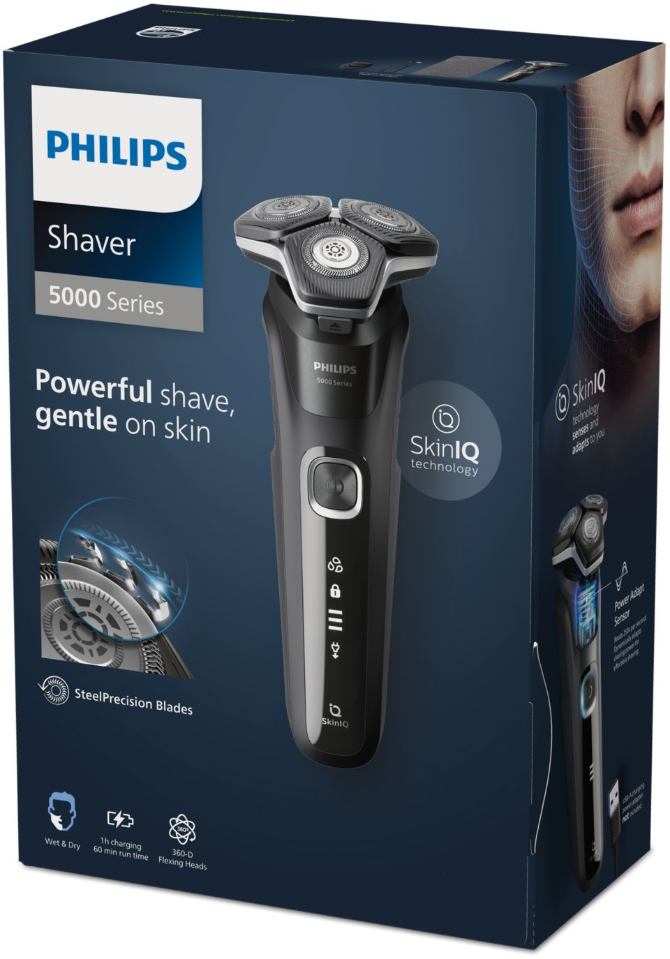 Shaver Series 5000 Wet & Dry electric shaver S5898/17 | Philips