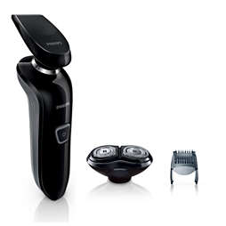 Click &amp; Style dry electric shaver with trimmer