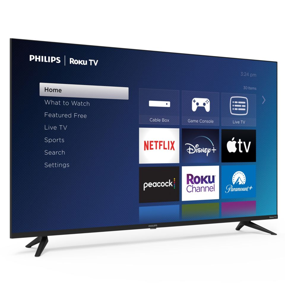 Philips 75PUL6643F7 75 6600 Series 4K Ultra HD HDR Roku TV