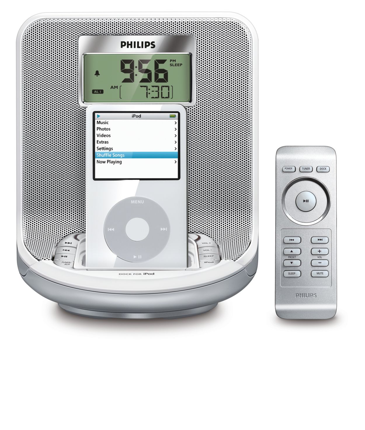 Radio reloj despertador para iPod/iPhone AJ5300D/37