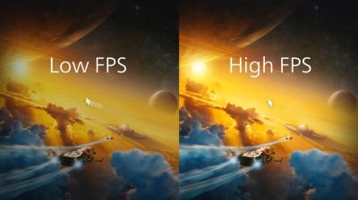 Up to 6,000 FPS refresh rate for quick action