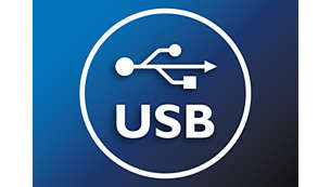 USB 充電，使用起來更加自由便利。