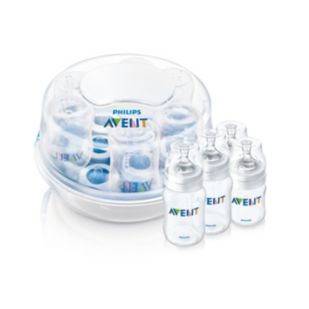 Set básico esterilizador para microondas