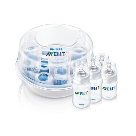 SCF277/51 Philips Avent Set con esterilizador para microondas