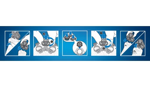 Rakhuvuden som är enkla att byta ut