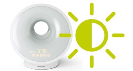 Philips SmartSleep Connected Sleep and Wake-Up Light, Personalized Sunrise  and Sunset, SleepMapper App Enabled, Sleep Environment Tracking, HF3670/60