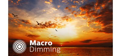 Retroiluminación con atenuación inteligente para un contraste dinámico