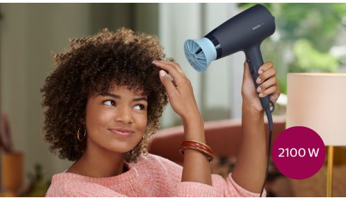 Asciugatura potente con 2100 W