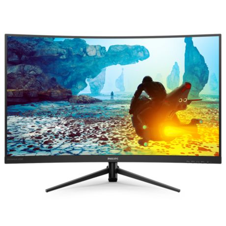 272M8CZ/89 Gaming Monitor دقة Full HD، شاشة LCD مقوّسة