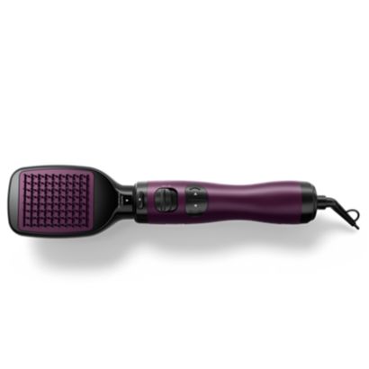 Style bouclé ou lisse avec le boucleur soufflant