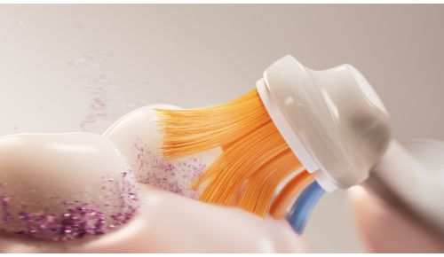 20 gange mere effektiv mod plak*, skånsom mod tandkødet