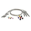 Chest Lead Set IEC, Diagnostic ECG cardiography shielded replacement Diagnostic ECG Patient Cables and Leads