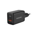 Wall charger with USB-C port
