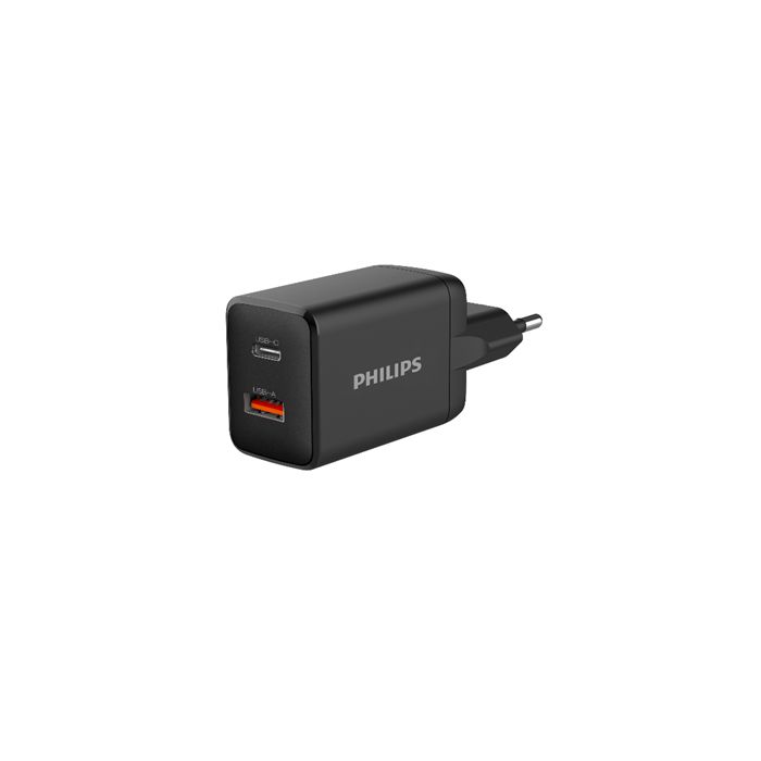 Wall charger with USB-C port