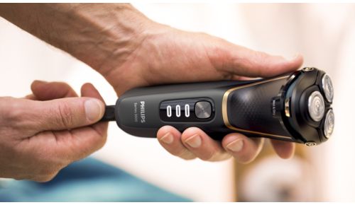 La potenza di una ricarica di 5 minuti per una rasatura non prevista