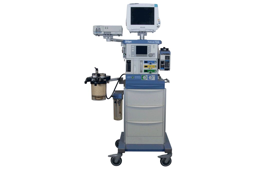 IntelliVue MP40/50: Dräger Fabius Tiro Mounting Kit