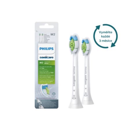 HX6062/10 Philips Sonicare Optimal White Hlavice sonického kartáčku standardní velikost 2 ks
