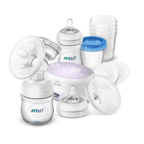 SCD223/20 Philips Avent Kit tire-lait élect. simple, accessoire conservation